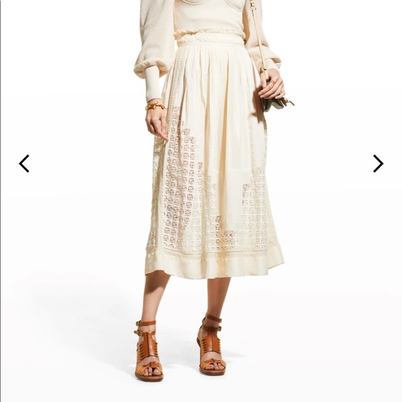 Ulla Johnson Dresses & Skirts - NWT Ulla Johnson Cadena Skirt Ivory Size 2